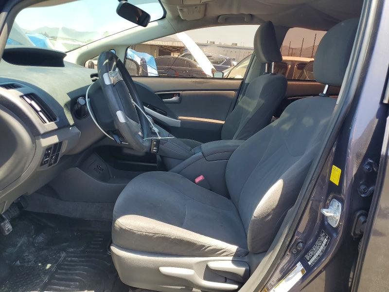 2011 Toyota Prius VIN JTDKN3DU7B0276137 COPART salvage auction — FRONT END, CA - SALVAGE CERTIFICATE, sold $700 on 2026-07-13 (photo 7)