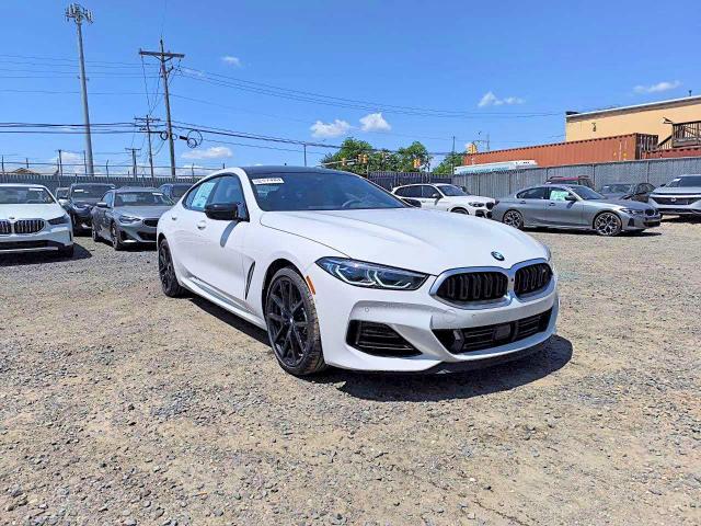 2026 BMW M850i xdrive VIN WBAGV8C00TCX07870 COPART salvage auction — HAIL, Nj - Cert Of Title-Salvage, sold $33,000 on 2026-07-31 (photo 3)
