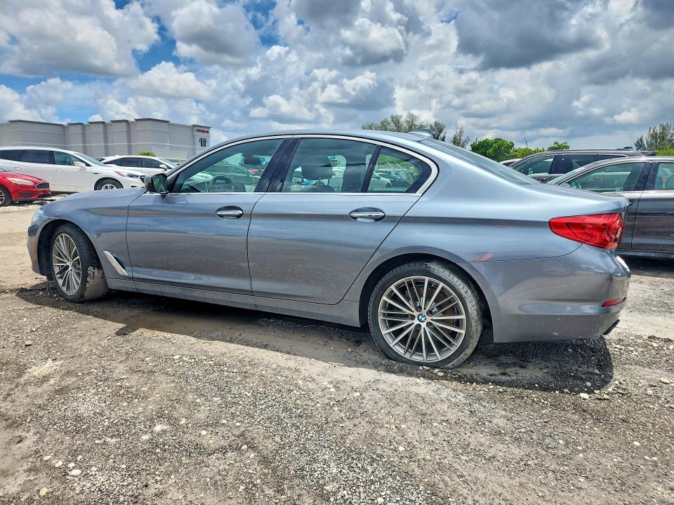 2018 BMW 5er VIN WBAJE5C53JWA93217 COPART salvage auction — WATER/FLOOD, Fl - Cert Of Title-Slvg Rebld Flood, sold $5,600 on 2026-07-10 (photo 2)