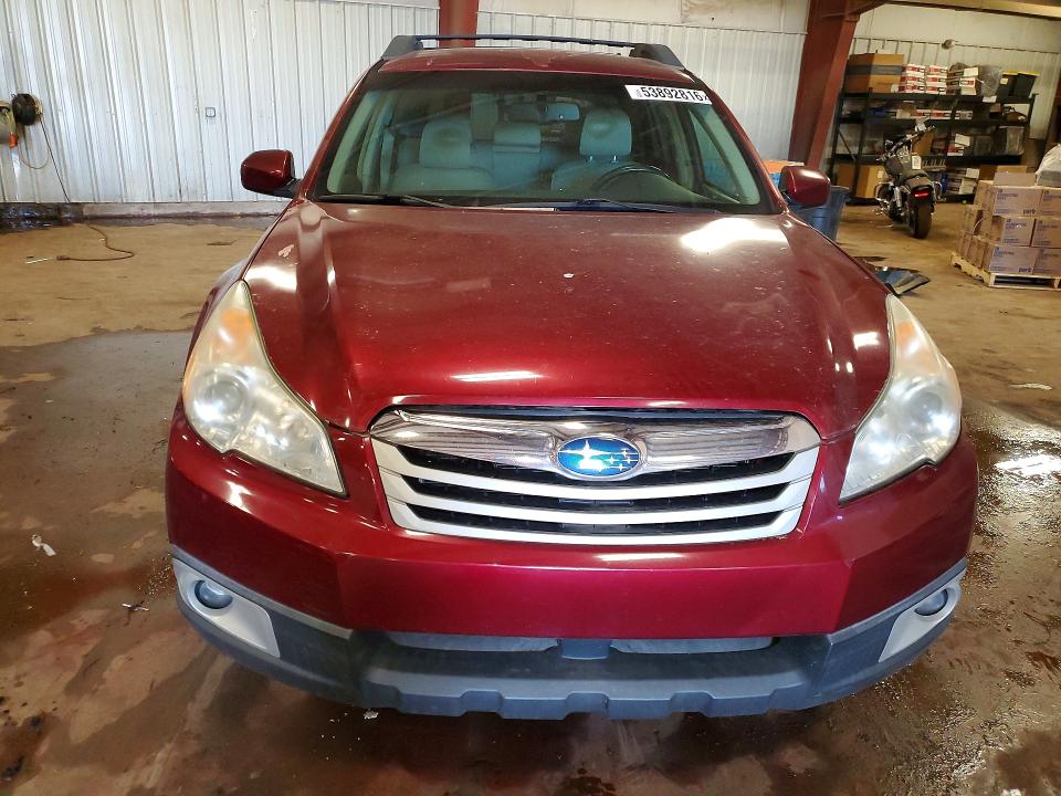 2011 Subaru Outback VIN 4S4BRBBC2B3446133 COPART salvage auction — REAR END, Pa - Cert Of Title (P), sold $750 on 2026-07-08 (photo 5)