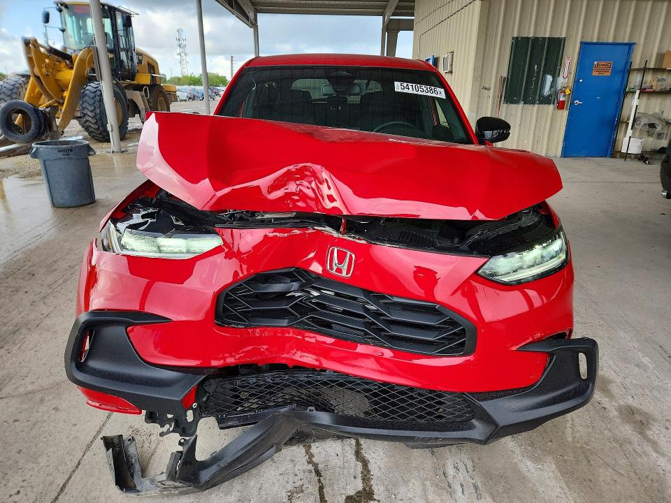 2026 Honda Hr-v VIN 3CZRZ1H54TM725986 COPART salvage auction — FRONT END, Fl - Cert Of Title Slvg Rebuildable, sold $8,400 on 2026-07-29 (photo 5)