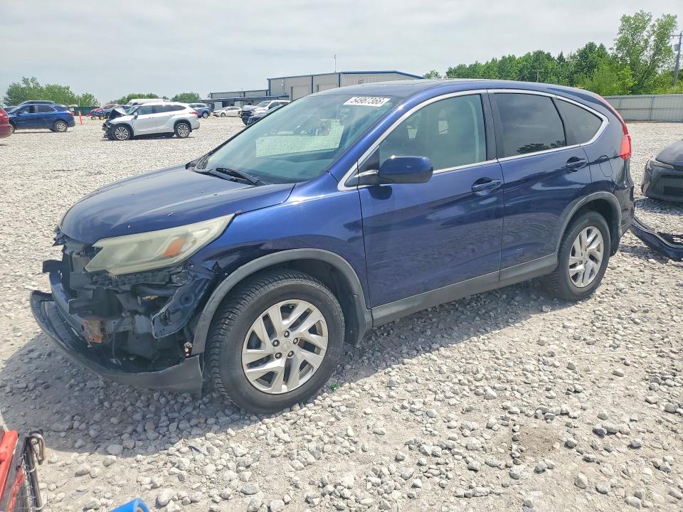 2015 Honda Cr-v VIN 3CZRM3H50FG710768 COPART salvage auction — FRONT END, Mi - Certificate Of Title, sold $2,650 on 2026-07-02 (photo 1)