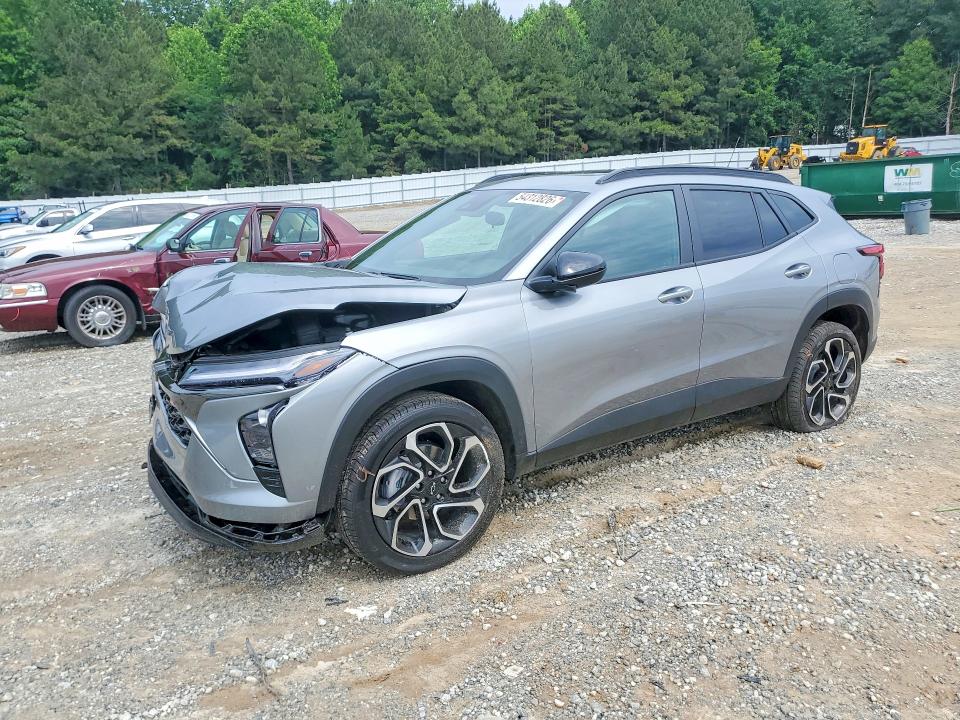 2025 Chevrolet Trax VIN KL77LJEP2SC307136 COPART salvage auction — FRONT END, Ga - Cert Of Title-Salvage, sold $7,200 on 2026-07-29 (photo 1)