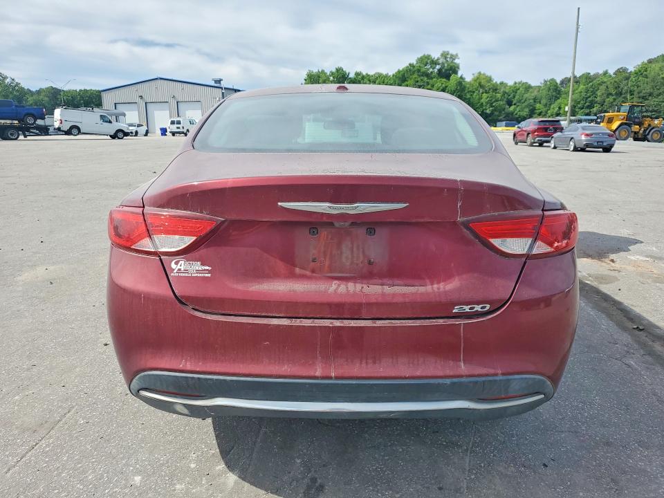 2015 Chrysler 200 VIN 1C3CCCAB9FN745500 COPART salvage auction — MINOR DENT/SCRATCHES, Mt - Dealer Only Clean Title, sold $275 on 2026-07-02 (photo 6)
