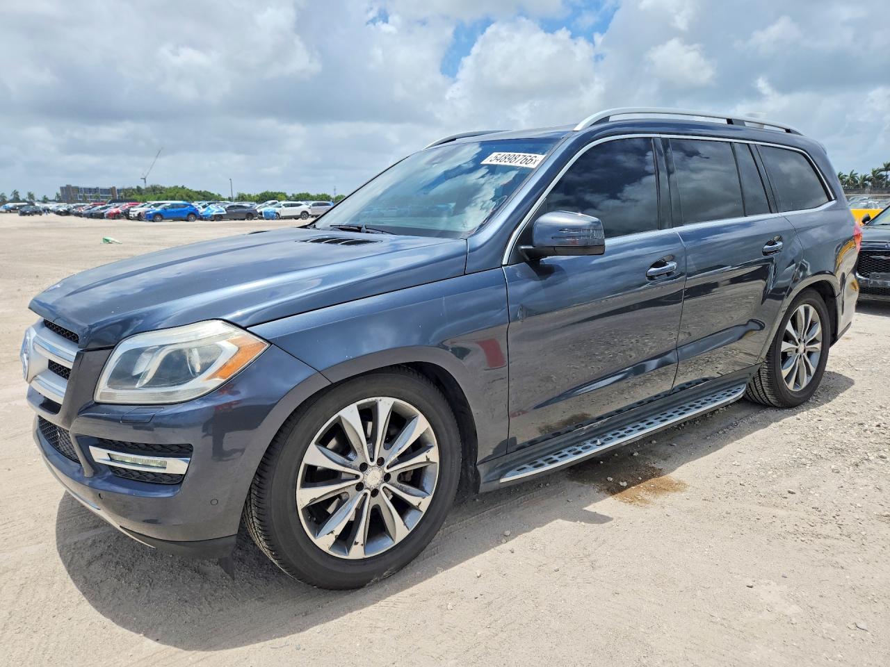 2016 Mercedes-Benz GL-Class VIN 4JGDF6EE5GA671025 COPART salvage auction — Minor Dent/Scratches, FL - CERTIFICATE OF TITLE (P), sold $4,950 on 2026-07-01 (photo 1)