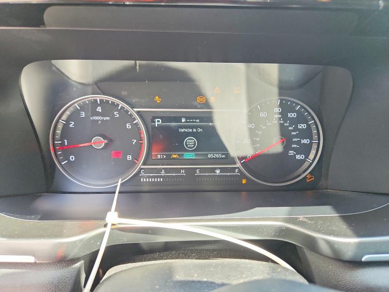 2021 Kia Sorento VIN 5XYRL4LC9MG009906 COPART salvage auction — REAR END, GA - CERT OF TITLE-SALVAGE, sold $6,900 on 2026-07-30 (photo 9)