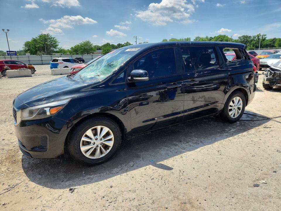 2017 Kia SEDONA VIN KNDMB5C1XH6228447 COPART salvage auction — HAIL, Ky - Bill Of Sale/Part Only/No Titl, sold $125 on 2026-07-16 (photo 1)