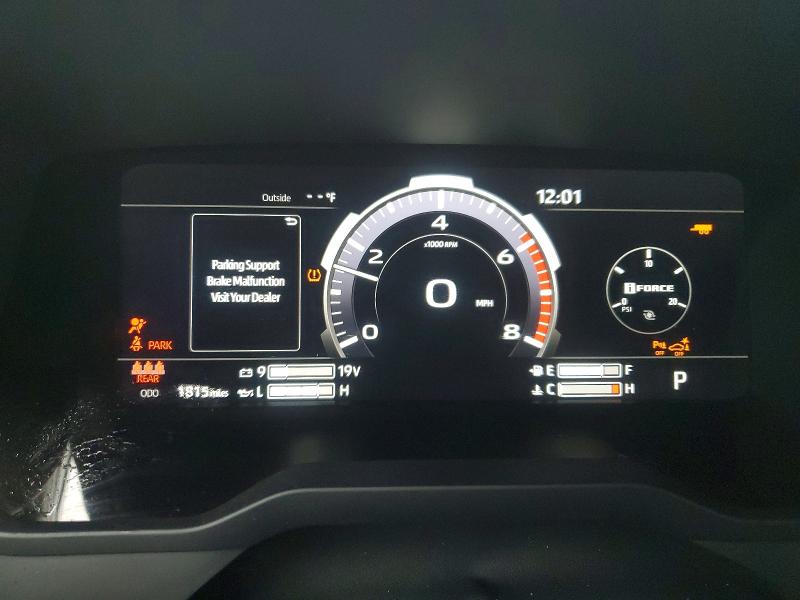 2026 Toyota Tundra VIN 5TF1A5ABXTX056070 COPART salvage auction — FRONT END, Tx - Salvage Vehicle Title, sold $18,100 on 2026-07-22 (photo 9)
