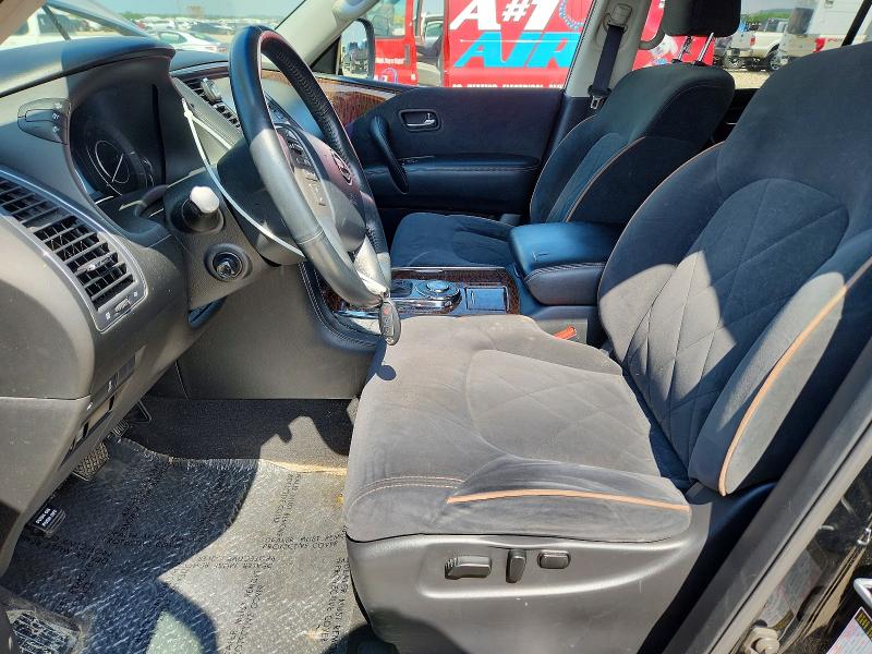 2017 Nissan Armada VIN JN8AY2ND4H9007906 COPART salvage auction — FRONT END, TX - CERTIFICATE OF TITLE, sold $2,200 on 2026-07-16 (photo 7)