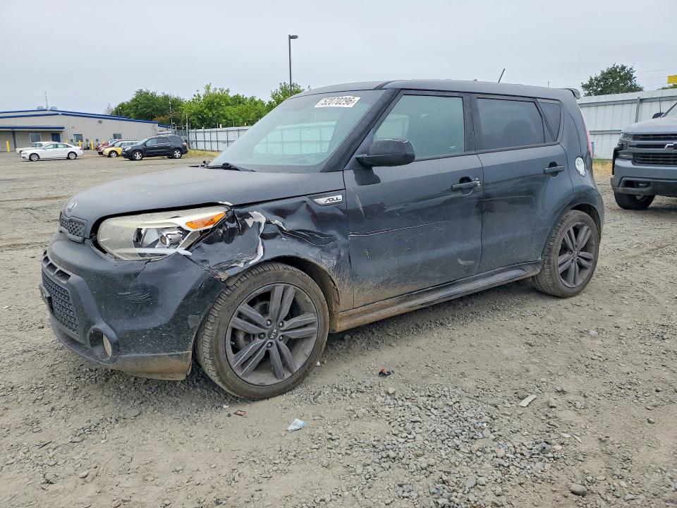 2016 Kia Soul VIN KNDJP3A51G7363081 COPART salvage auction — FRONT END, CA - SALVAGE CERTIFICATE, sold $675 on 2026-07-14 (photo 1)
