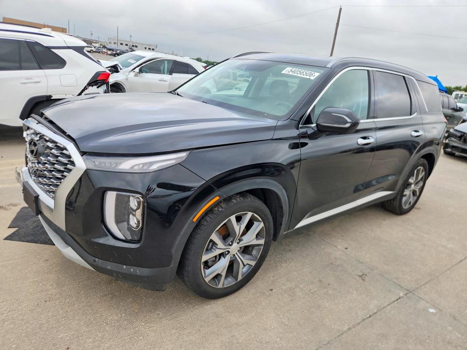 2020 Hyundai Palisade VIN KM8R44HE9LU061813 COPART salvage auction — FRONT END, Tx - Salvage Vehicle Title, sold $6,000 on 2026-07-20 (photo 1)