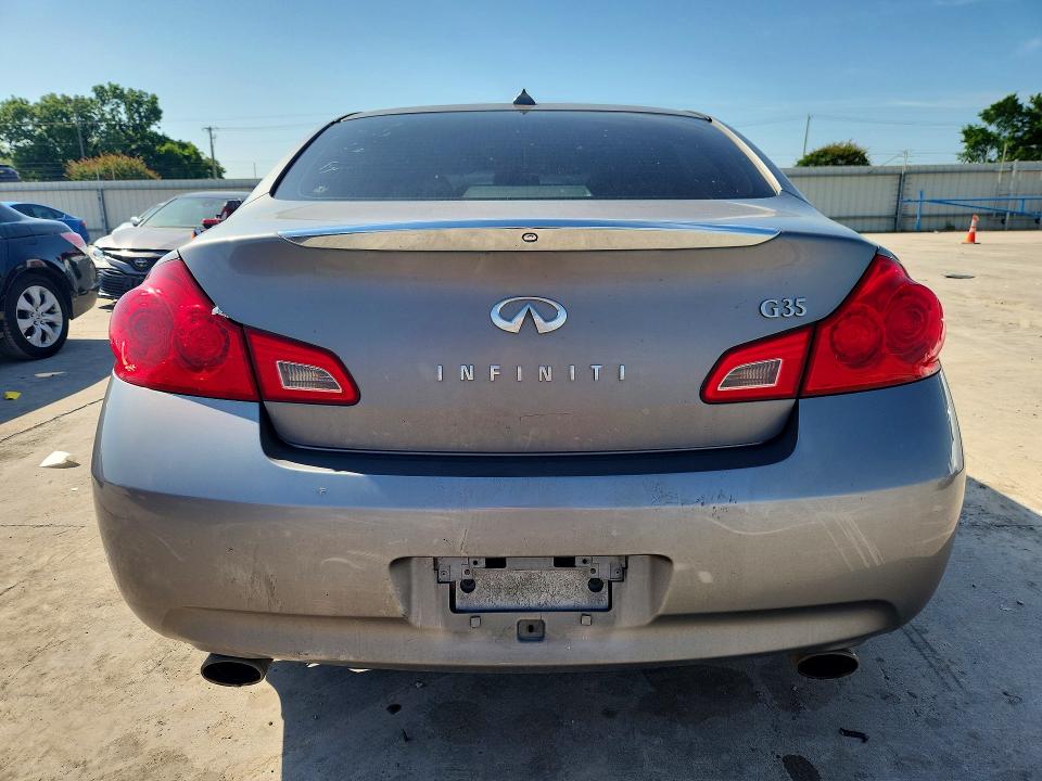 2008 Infiniti G35 VIN JNKBV61E38M226205 COPART salvage auction — FRONT END, TX - BONDED TITLE - SALVAGE, sold $475 on 2026-07-23 (photo 6)