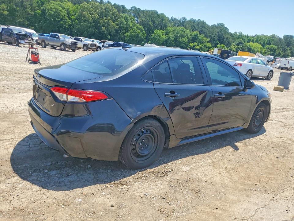 2021 Toyota Corolla VIN 5YFEPMAE0MP256928 COPART salvage auction — SIDE, La - Cert Of Title-Salvage, sold $5,100 on 2026-07-06 (photo 3)