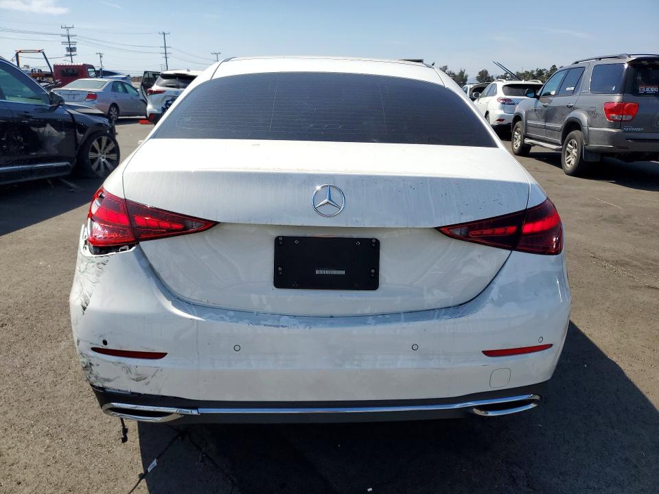2025 Mercedes-benz VIN W1KAF4GB3SR259166 COPART salvage auction — FRONT END, Ca - Salvage Certificate, sold $21,800 on 2026-07-06 (photo 6)