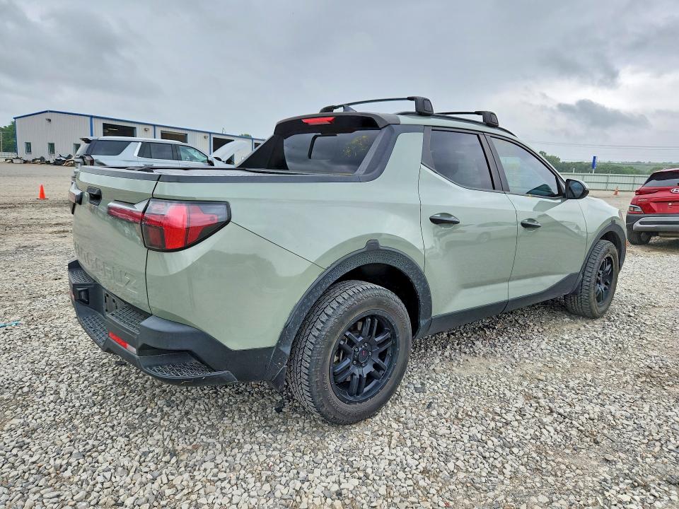 2022 Hyundai Santa cruz VIN 5NTJC4AE0NH007703 COPART salvage auction — HAIL, Ar - Cert Of Title-Salvage, sold $8,400 on 2026-07-15 (photo 3)