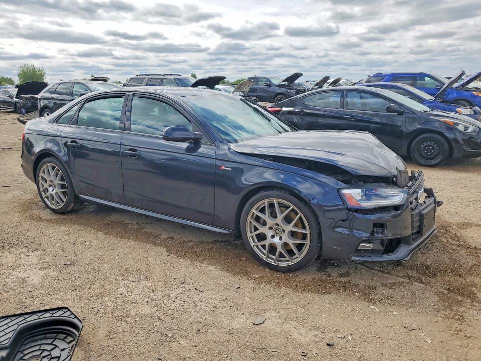 2016 Audi VIN WAUBGAFL1GA002854 COPART salvage auction — FRONT END, Il - Salvage Certificate, sold $800 on 2026-07-28 (photo 4)