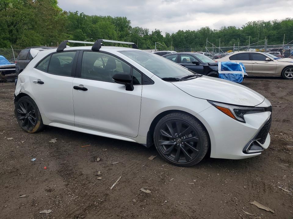 2024 Toyota VIN JTNC4MBEXR3216320 COPART salvage auction — REAR END, Md - Cert Of Salvage > 75% Damage, sold $7,500 on 2026-07-09 (photo 4)
