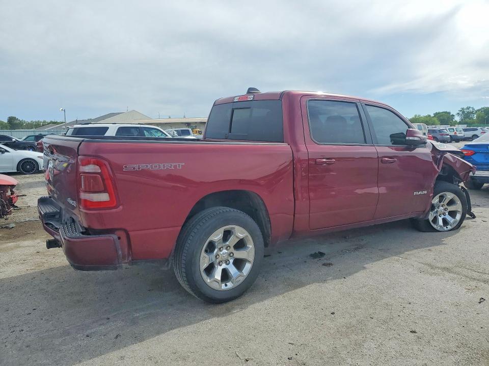 2022 Ram 1500 VIN 1C6SRFFT4NN380660 COPART salvage auction — FRONT END, In - Cert Of Title-Salvage Title, sold $7,300 on 2026-07-27 (photo 3)
