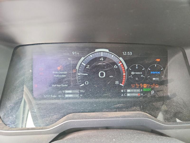 2024 Toyota Tundra VIN 5TFMC5DB8RX058718 COPART salvage auction — FRONT END, Ny - Mv-907A Salvage Certificate, sold $33,000 on 2026-07-07 (photo 9)