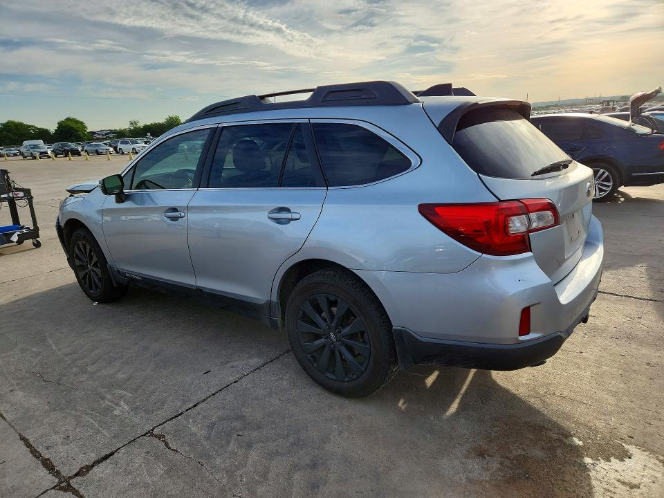 2016 Subaru Outback VIN 4S4BSBNC9G3227578 COPART salvage auction — FRONT END, Tx - Salvage Vehicle Title, sold $175 on 2026-07-30 (photo 2)