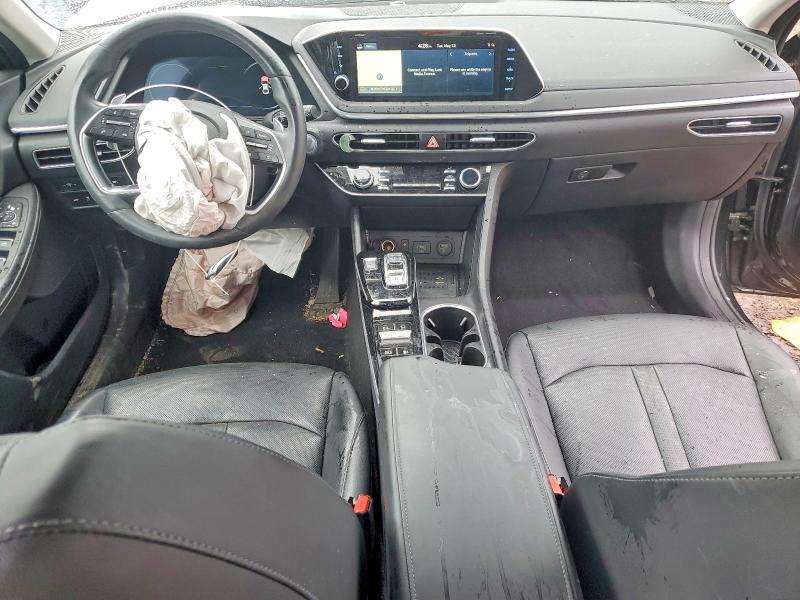 2020 Hyundai Sonata VIN 5NPEH4J24LH003447 COPART salvage auction — FRONT END, Il - Salvage Certificate, sold $3,500 on 2026-07-07 (photo 8)