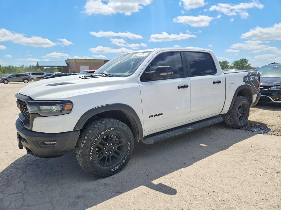 2025 Ram 1500 VIN 1C6SRFLP8SN594053 COPART salvage auction — Minor Dent/Scratches, MO - SALVAGE CERTIFICATE OF TITLE, sold $31,250 on 2026-06-16 (photo 1)