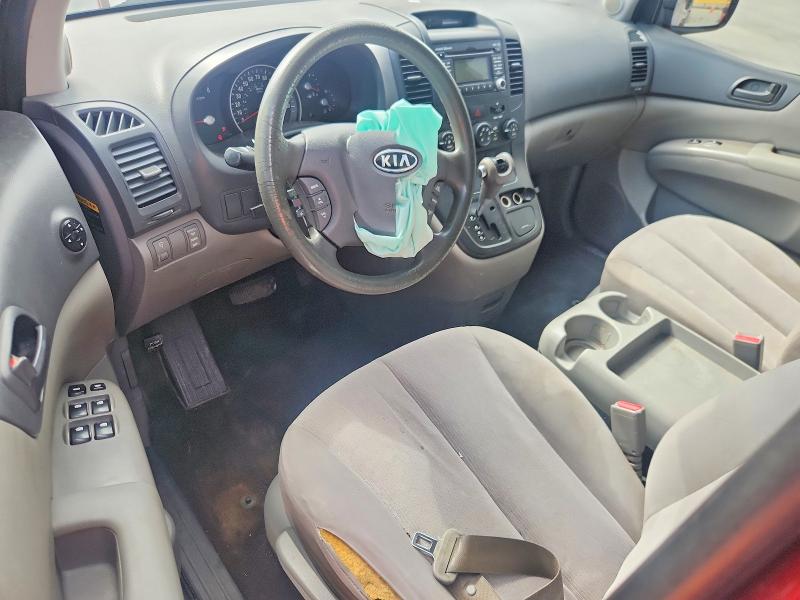 2011 Kia SEDONA VIN KNDMG4C79B6388052 COPART salvage auction — FRONT END, Tx - Salvage Vehicle Title, sold $775 on 2026-07-10 (photo 8)