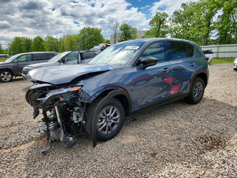 2026 Mazda Cx-5 VIN JM3KMBHA9T0128402 COPART salvage auction — FRONT END, Ny - Mv-907A Salvage Certificate, sold $7,900 on 2026-07-20 (photo 1)