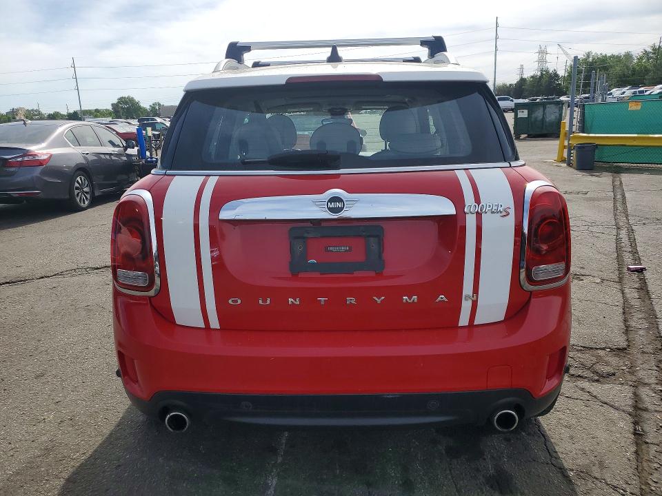 2020 Mini Cooper VIN WMZYX1C08L3L56330 COPART salvage auction — FRONT END, Co - Salvage Title, sold $3,050 on 2026-07-28 (photo 6)