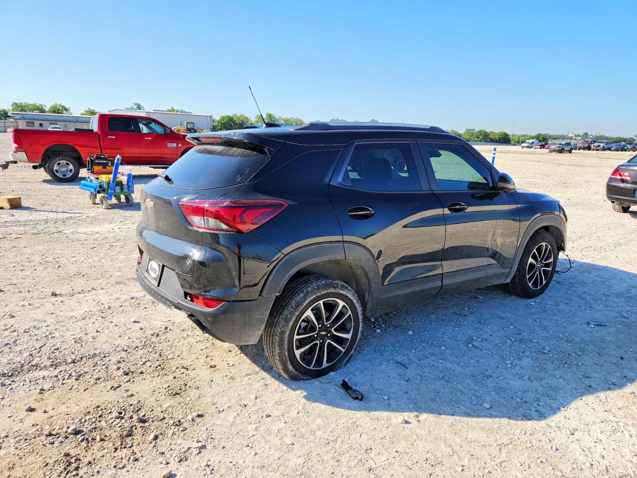 2026 Chevrolet Trailblazer VIN KL79MPSL1TB160180 COPART salvage auction — Front End, TX - CERTIFICATE OF TITLE, sold $8,900 on 2026-07-09 (photo 3)