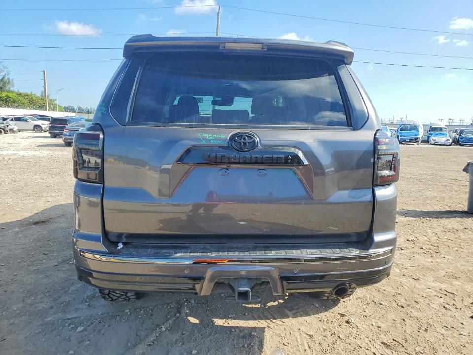 2021 Toyota 4runner VIN JTEJU5JRXM5955220 COPART salvage auction — FRONT END, Fl - Cert Of Title Slvg Rebuildable, sold $16,400 on 2026-07-08 (photo 6)