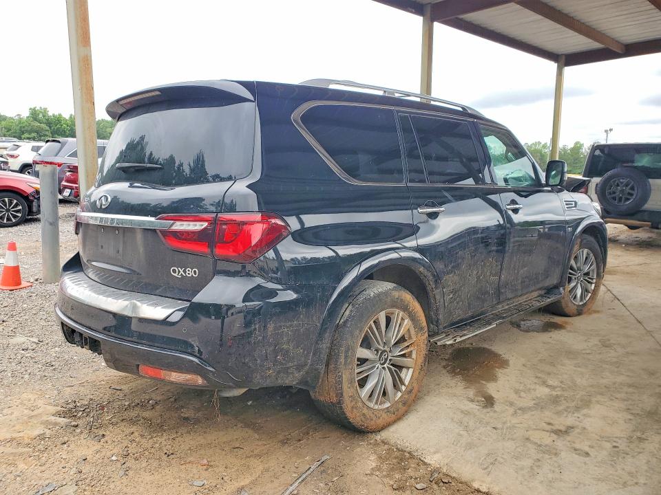 2019 Infiniti Qx80 VIN JN8AZ2NF2K9681946 COPART salvage auction — SIDE, AL - CERT OF TITLE-SALVAGE TITLE, sold $2,450 on 2026-07-28 (photo 3)