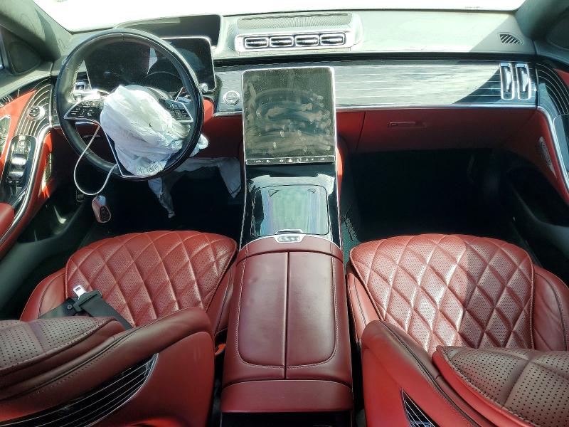 2022 Mercedes-benz S-klasse VIN W1K6G7GB2NA088112 COPART salvage auction — FRONT END, FL - CERT OF TITLE SLVG REBUILDABLE, sold $24,700 on 2026-07-28 (photo 8)