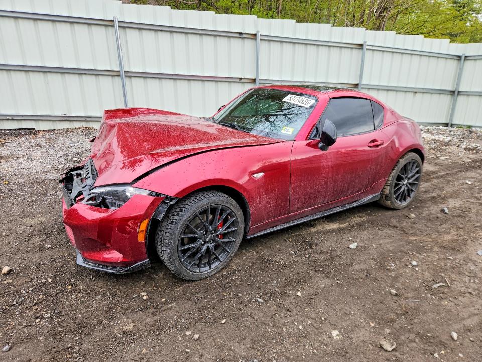 2023 Mazda Mx-5 VIN JM1NDAL7XP0556514 COPART salvage auction — FRONT END, Vt - Cert Of Title-Salvage Vehicle, sold $8,600 on 2026-07-20 (photo 1)