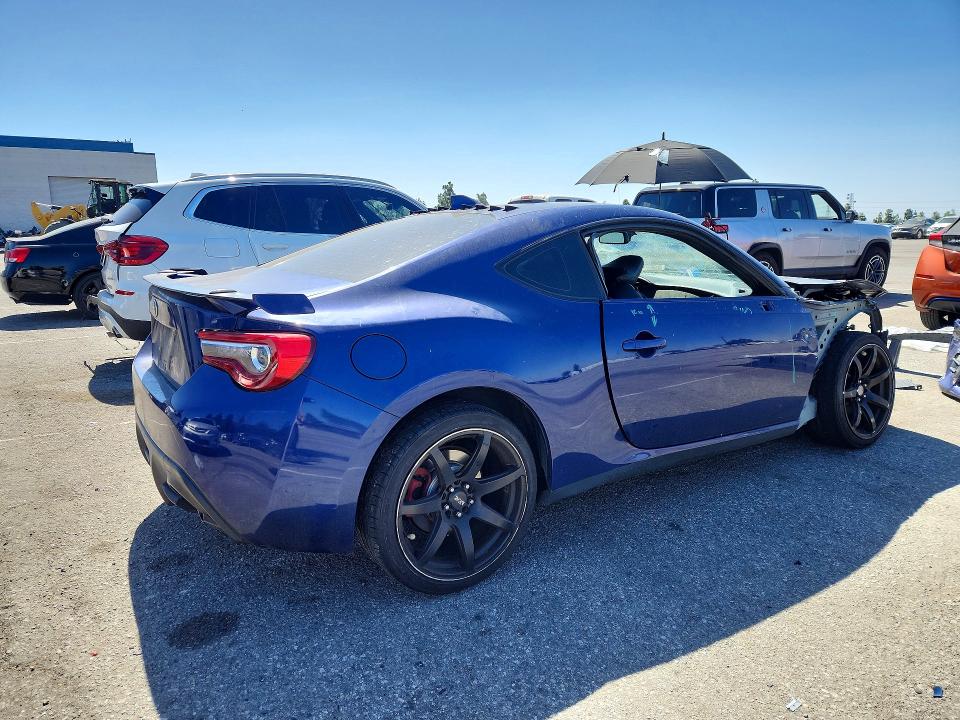 2018 Toyota Gt86 VIN JF1ZNAE19J8700429 COPART salvage auction — FRONT END, Ca - Salvage Certificate, sold $3,000 on 2026-07-07 (photo 3)