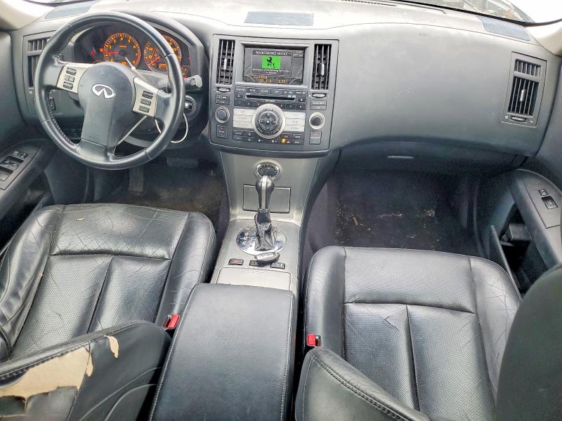 2008 Infiniti Fx35 VIN JNRAS08W28X210111 COPART salvage auction — REAR END, Il - Dealer Only Clean Title, sold $525 on 2026-07-02 (photo 8)