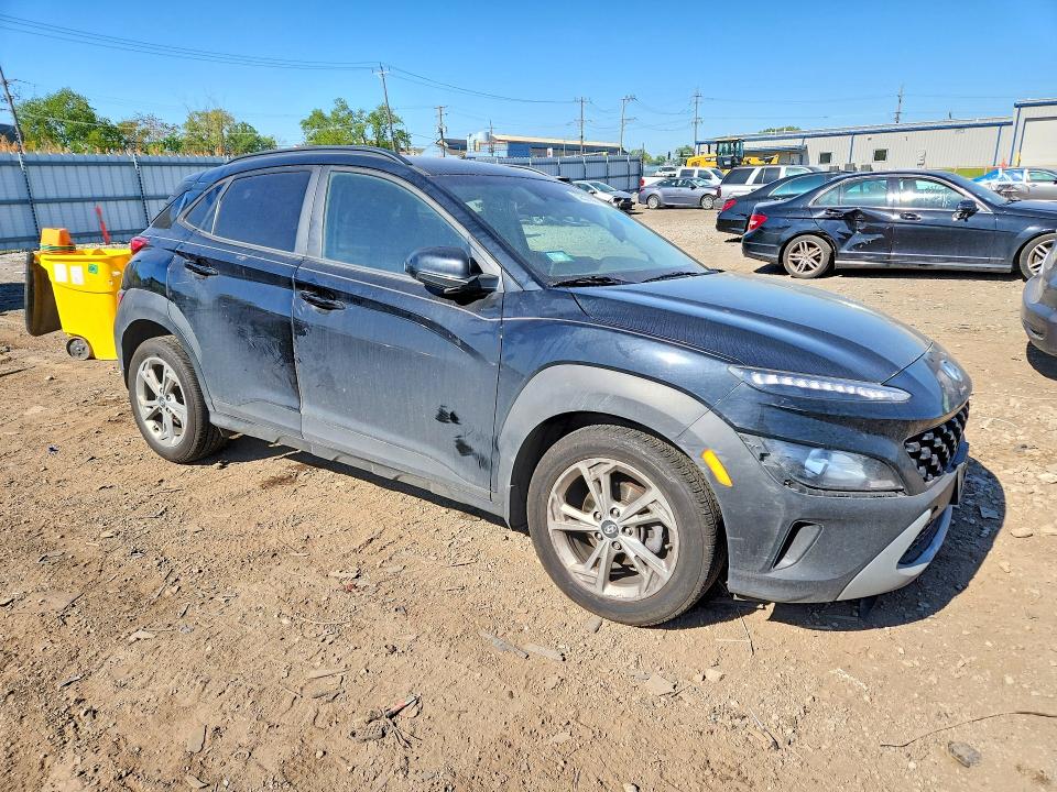 2023 Hyundai Kona VIN KM8K62AB1PU059334 COPART salvage auction — SIDE, IL - SALVAGE CERTIFICATE, sold $3,800 on 2026-07-29 (photo 4)
