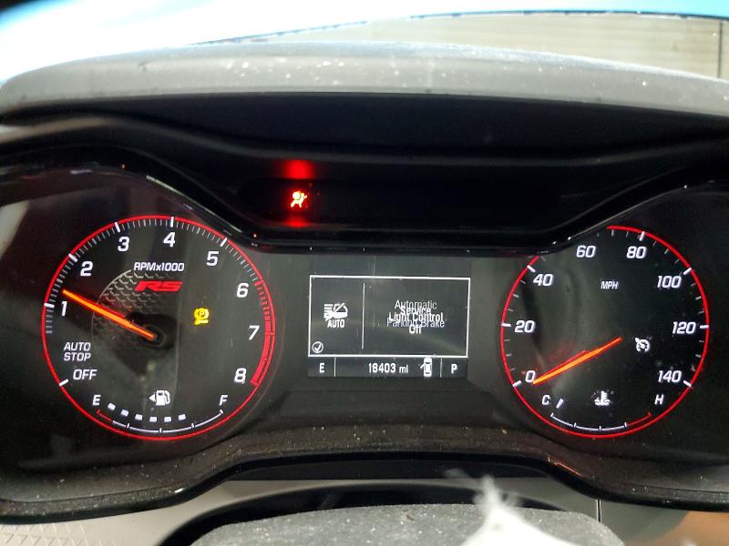 2025 Chevrolet Trax VIN KL77LGEP7SC034942 COPART salvage auction — FRONT END, Il - Salvage Certificate, sold $4,550 on 2026-07-28 (photo 9)