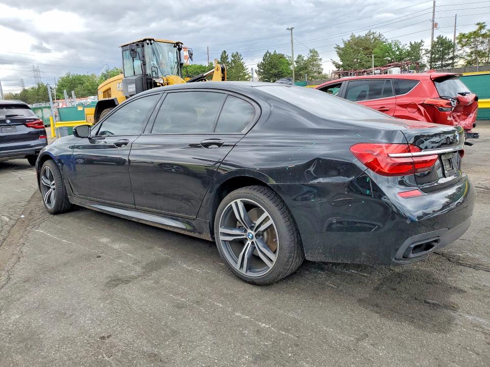 2017 BMW 7er VIN WBA7F0C32HGM21673 COPART salvage auction — SIDE, Co - Public - Salvage Title, sold $9,500 on 2026-07-07 (photo 2)