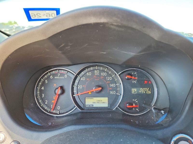 2014 Nissan Maxima VIN 1N4AA5AP0EC468476 COPART salvage auction — FRONT END, Tx - Salvage Vehicle Title, sold $200 on 2026-07-09 (photo 9)