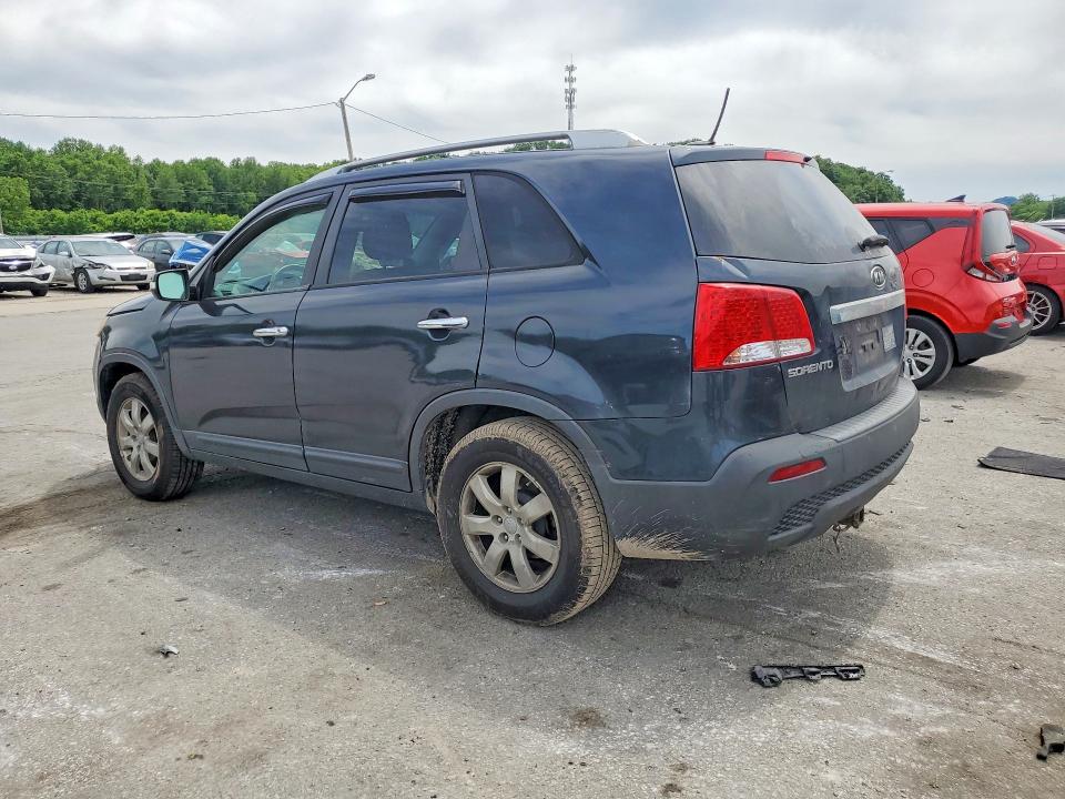 2013 Kia Sorento VIN 5XYKTDA21DG341477 COPART salvage auction — FRONT END, Ky - Cert Of Title-Salvage, sold $825 on 2026-07-27 (photo 2)