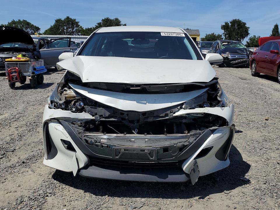 2019 Toyota Prius prime VIN JTDKARFP6K3106968 COPART salvage auction — FRONT END, Ca - Salvage Certificate, sold $3,750 on 2026-07-02 (photo 5)