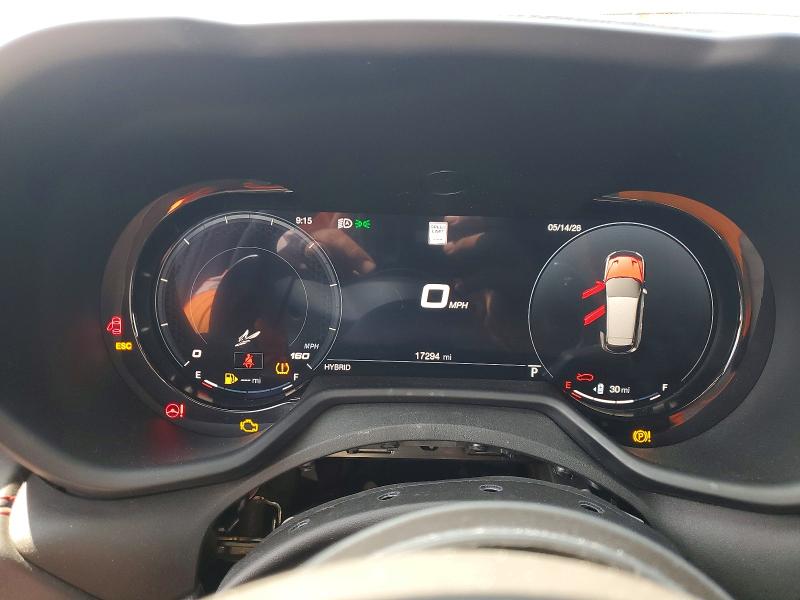 2024 Dodge VIN ZACPDFCW5R3A22595 COPART salvage auction — MINOR DENT/SCRATCHES, Id - Salvage Certificate Of Title, sold $8,200 on 2026-08-05 (photo 9)