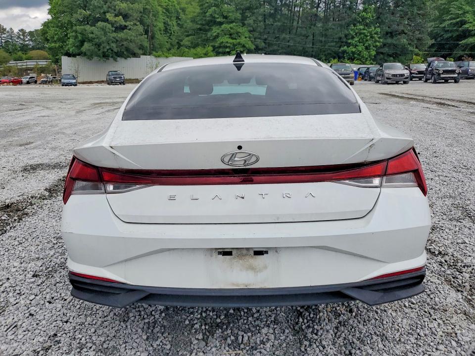2022 Hyundai VIN 5NPLS4AG4NH067866 COPART salvage auction — MECHANICAL, GA - CERT OF TITLE-SALVAGE, sold $1,250 on 2026-07-06 (photo 6)