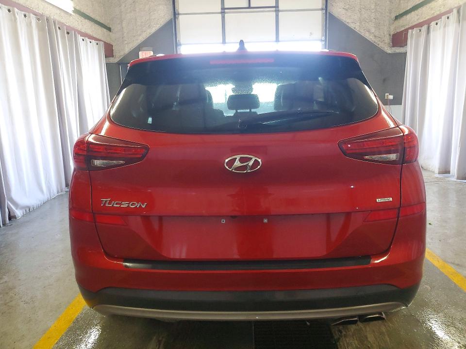 2021 Hyundai Tucson VIN KM8J3CAL1MU356277 COPART salvage auction — NORMAL WEAR, Wv - Certificate Of Title, sold $6,700 on 2026-07-07 (photo 6)