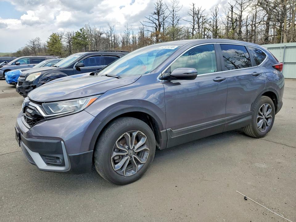 2022 Honda Cr-v VIN 7FARW2H50NE041887 COPART salvage auction — VANDALISM, Ny - Mv-907A Salvage Certificate, sold $17,700 on 2026-07-27 (photo 1)