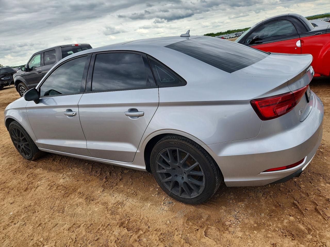 2018 Audi A3 VIN WAUB8GFF4J1066081 COPART salvage auction — Front End, TX - SALVAGE VEHICLE TITLE, sold $5,100 on 2026-07-09 (photo 2)