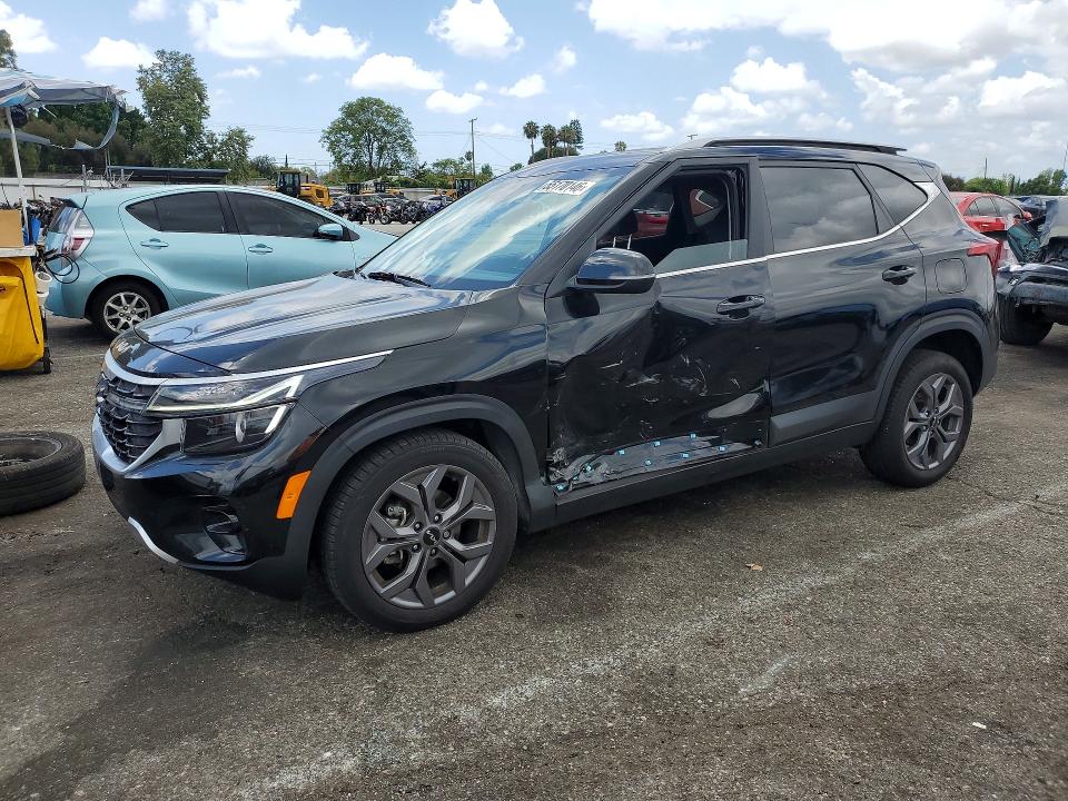 2024 Kia Seltos VIN KNDEU2AA3R7639815 COPART salvage auction — SIDE, CA - SALVAGE CERTIFICATE, sold $5,900 on 2026-07-24 (photo 1)