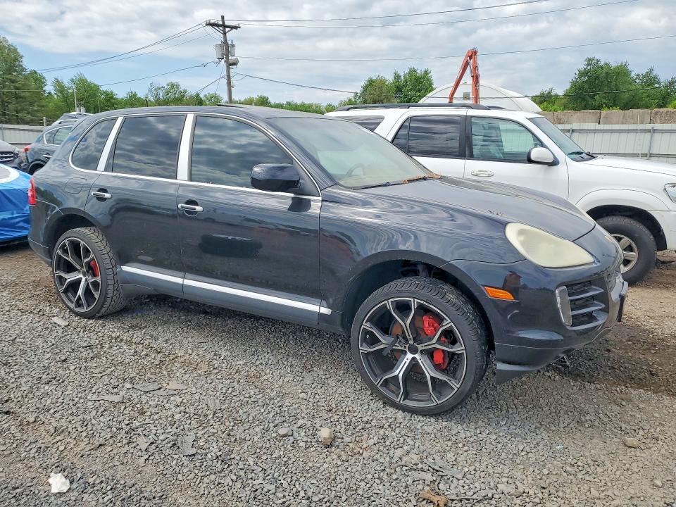 2008 Porsche Cayenne VIN WP1AA29P38LA23763 COPART salvage auction — MINOR DENT/SCRATCHES, NJ - CERTIFICATE OF TITLE, sold $500 on 2026-07-10 (photo 4)