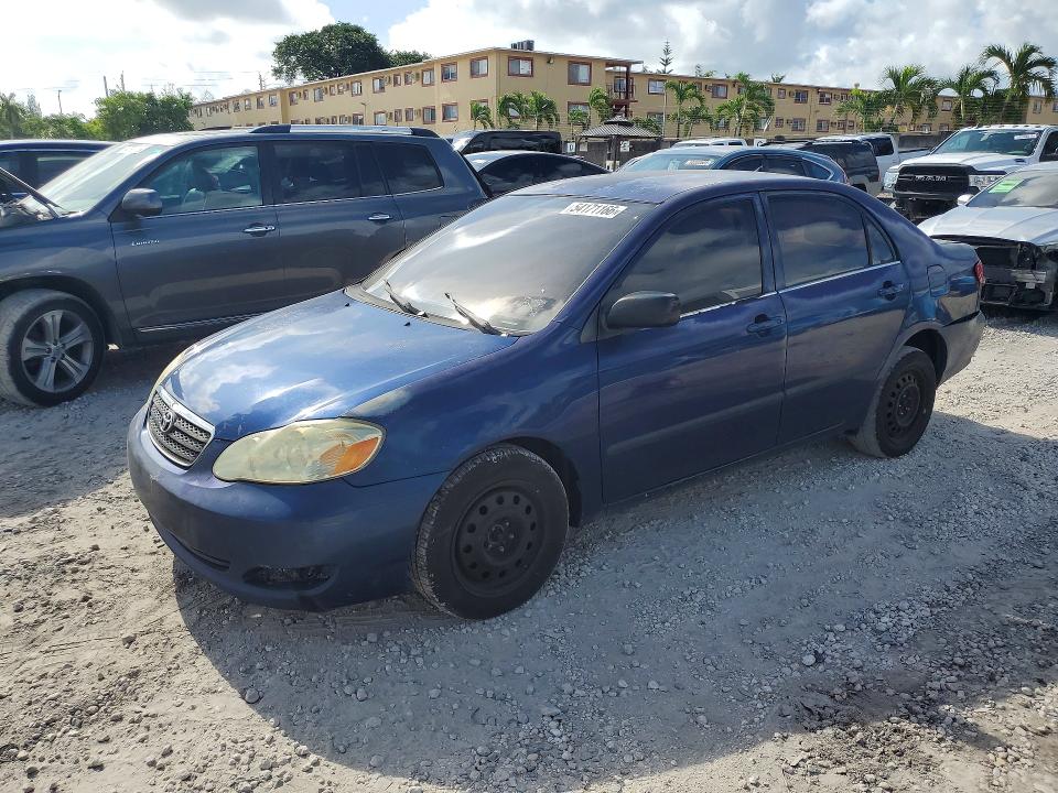 2005 Toyota Corolla VIN 1NXBR32E15Z522186 COPART salvage auction — REAR END, FL - CERT OF TITLE SLVG REBUILDABLE, sold $1,100 on 2026-07-10 (photo 1)